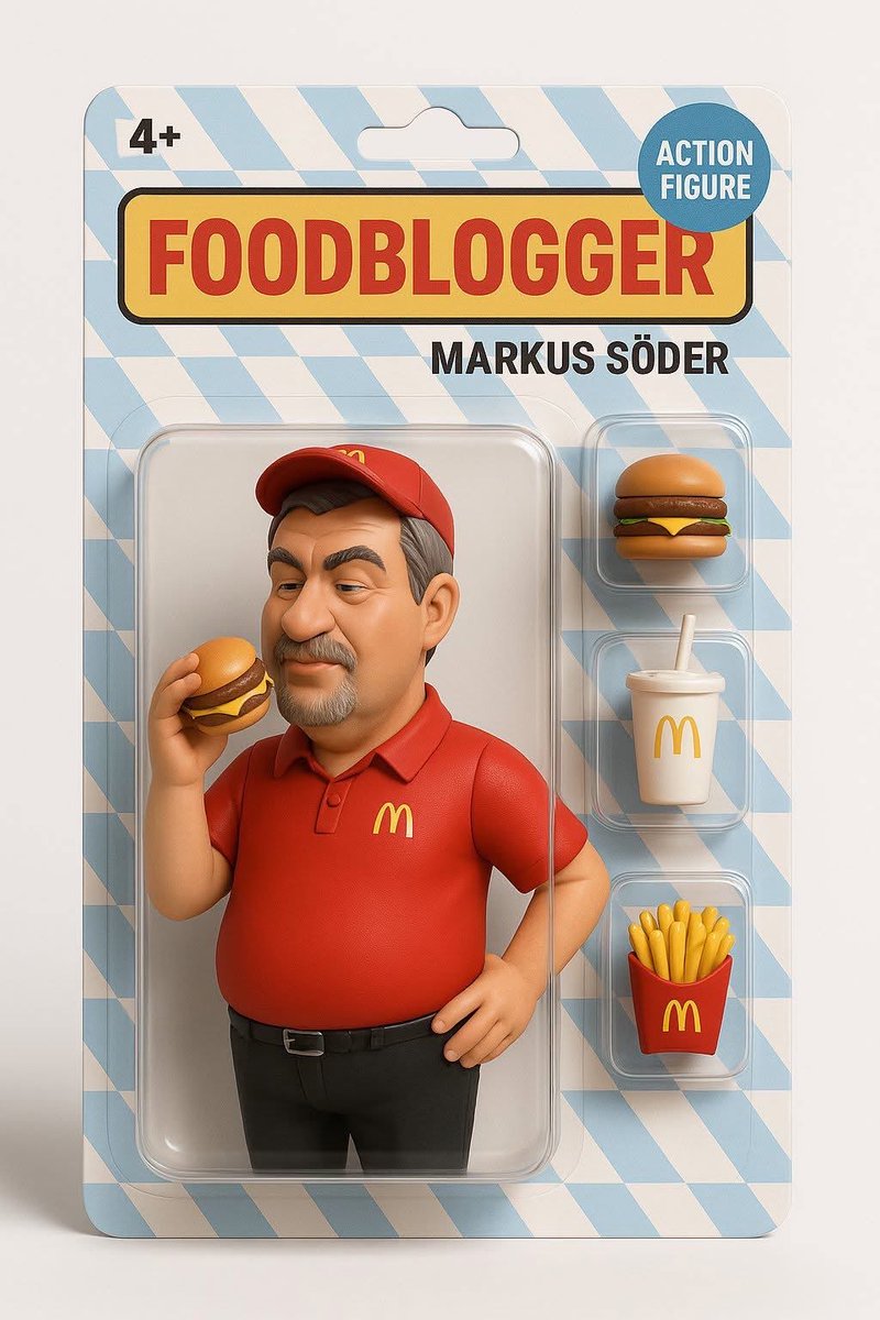 Die ultimative Foodbloggeractionfigur…