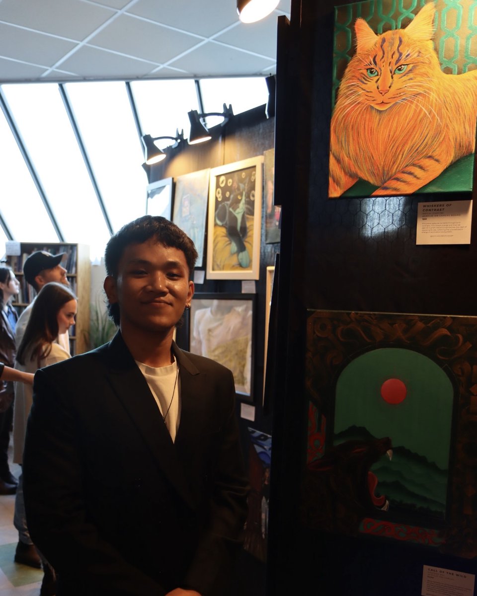 Lasagna never looked so good! Our 2nd annual Creative Industries Expo was a layered celebration of imagination, innovation, and artistic flair 🎨 Thank you to our faculty, industry partners, grads, and their supporters for showing up &amp; big congrats to our award winners! 👾