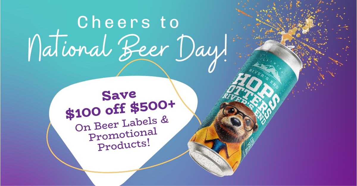 stompstickers's tweet image. Moisture-resistant. SKU-flexible. No BS ordering.

🍺 $100 off brewery label &amp;amp; promo orders of $500+
For the cans, collars &amp;amp; coasters your release calendar forgot you needed.

⏱ Ends 4/11. Code: BREW100
👉 bit.ly/3R36GNU

#NationalBeerDay #CraftBeer #BeerLabels