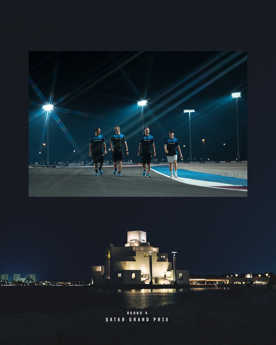 TrackhouseMoto's tweet photo. Into the night. 

#QatarGP https://t.co/5HMGlyOP0t