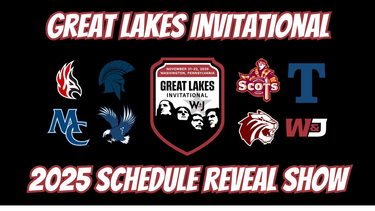D3 Datacast (@d3datacast) on Twitter photo We are pleased to partner with the <a href="/GreatLakesInvt/">Great Lakes Invitational</a> to once again produce a special show to reveal the pairings and schedule for the 2025 GLI.
The show will air exclusively on our YouTube channel at 8 p.m. ET on April 17 revealing some of next season's top #d3hoops matchups. We are pleased to partner with the <a href="/GreatLakesInvt/">Great Lakes Invitational</a> to once again produce a special show to reveal the pairings and schedule for the 2025 GLI.
The show will air exclusively on our YouTube channel at 8 p.m. ET on April 17 revealing some of next season's top #d3hoops matchups.