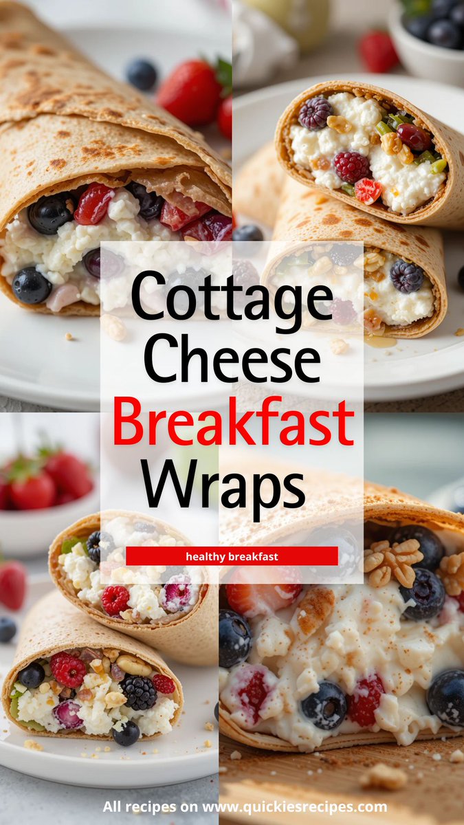 QuickiesRecipec's tweet photo. Cottage Cheese Breakfast Wrap https://t.co/zs6TmOGDkq