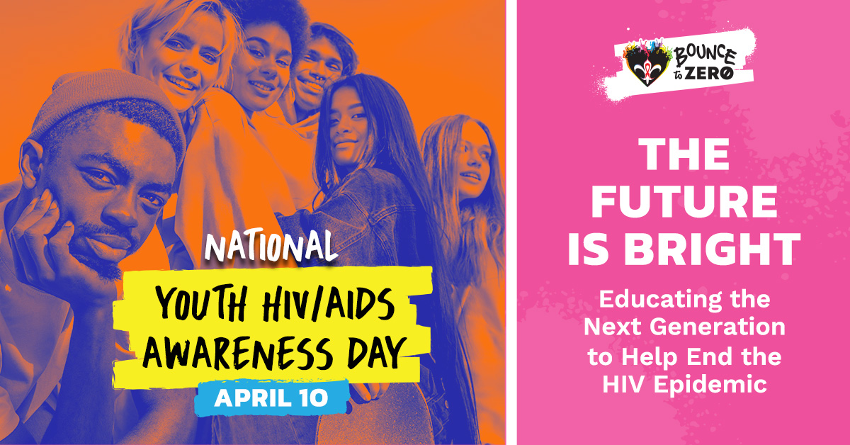 Bouncetozero's tweet image. Young people play a key role in HIV prevention, awareness, and care. Let’s ensure they have the resources and support they need to protect their health, break down stigma, and shape the future of HIV response.
Learn more at advocatesforyouth.org/nyhaad.
#NYHAAD