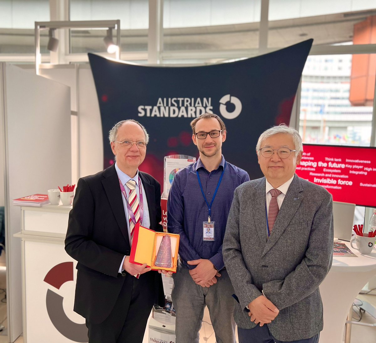 KarlGrn's tweet image. Day before last day of #ICARST2025 International Conference on Applications of Radiation Science &amp;amp; Technology, at @iaeaorg in Vienna, Austria. Many Thanks to the organizing committee for your great support &amp;amp; recognition of what we Austrian #Standard as ISO member doing.