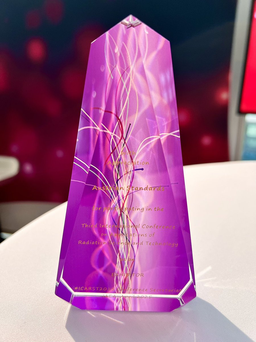 KarlGrn's tweet image. Day before last day of #ICARST2025 International Conference on Applications of Radiation Science &amp;amp; Technology, at @iaeaorg in Vienna, Austria. Many Thanks to the organizing committee for your great support &amp;amp; recognition of what we Austrian #Standard as ISO member doing.