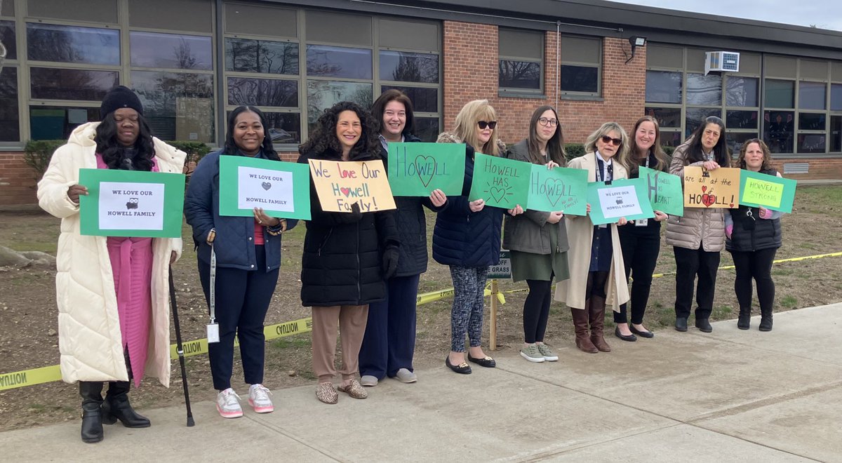 The hearts at Howell are so big! 💚💚💚 #happeningathowell