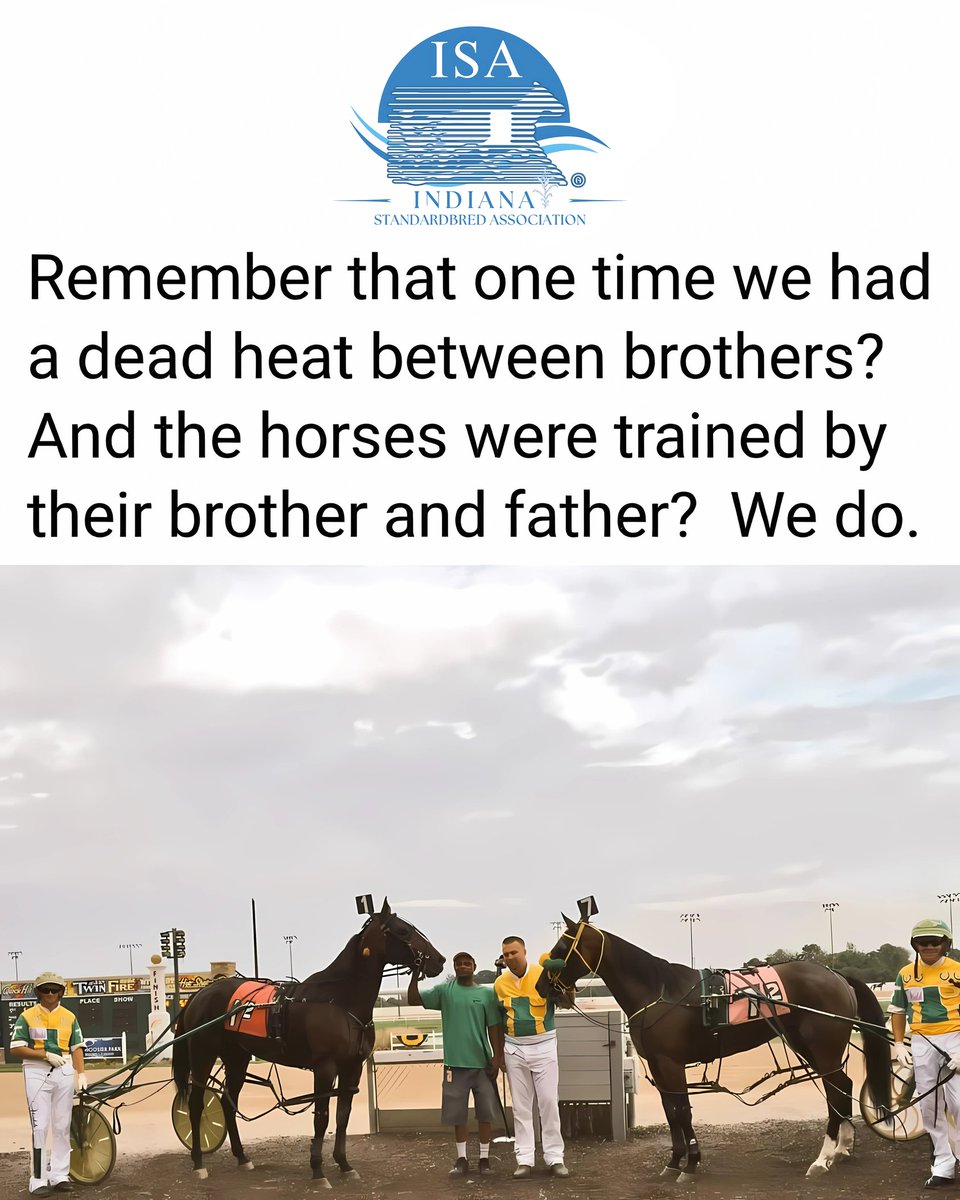 IndianaHarness's tweet photo. Yes, we do! πͺ @TR_Harness
#racelikeahoosier #indianaracing #harnessracing #playhp @harnessindiana @HoP_Racing https://t.co/jZzgTRJVGF