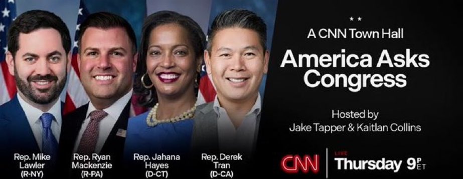📺 TUNE IN: Excited to join my colleagues to speak directly with the American people about the issues that matter most.