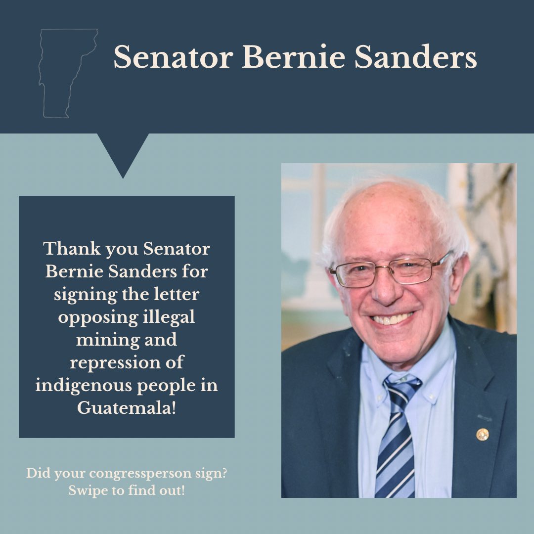 SolidarityGuate's tweet photo. Thank you @SenSanders for your signature on this important dear colleague letter!
#Guatemala #Solidarity #DearColleague https://t.co/y4pFWCqPKe