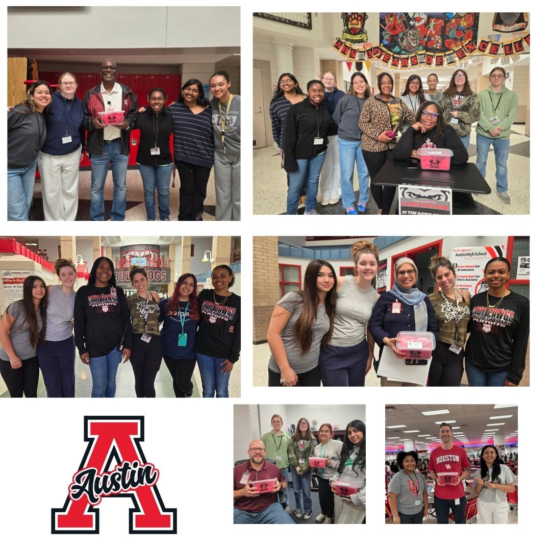 Family and Community Services Seniors appreciate our Assistant Principals! Thanks for getting us to the finish line! <a href="/SFAHS_Bulldogs/">Austin High School</a> <a href="/FBISD_CTE/">Fort Bend ISD CTE</a> #YourPathStartsHere