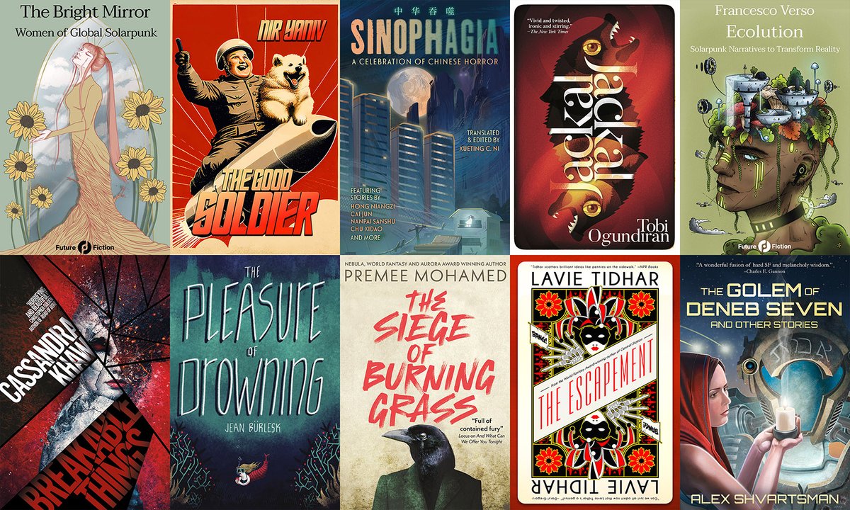 Very last few hours for the 2025 World SF Bundle! Explore the world through science fiction today! storybundle.com/scifi