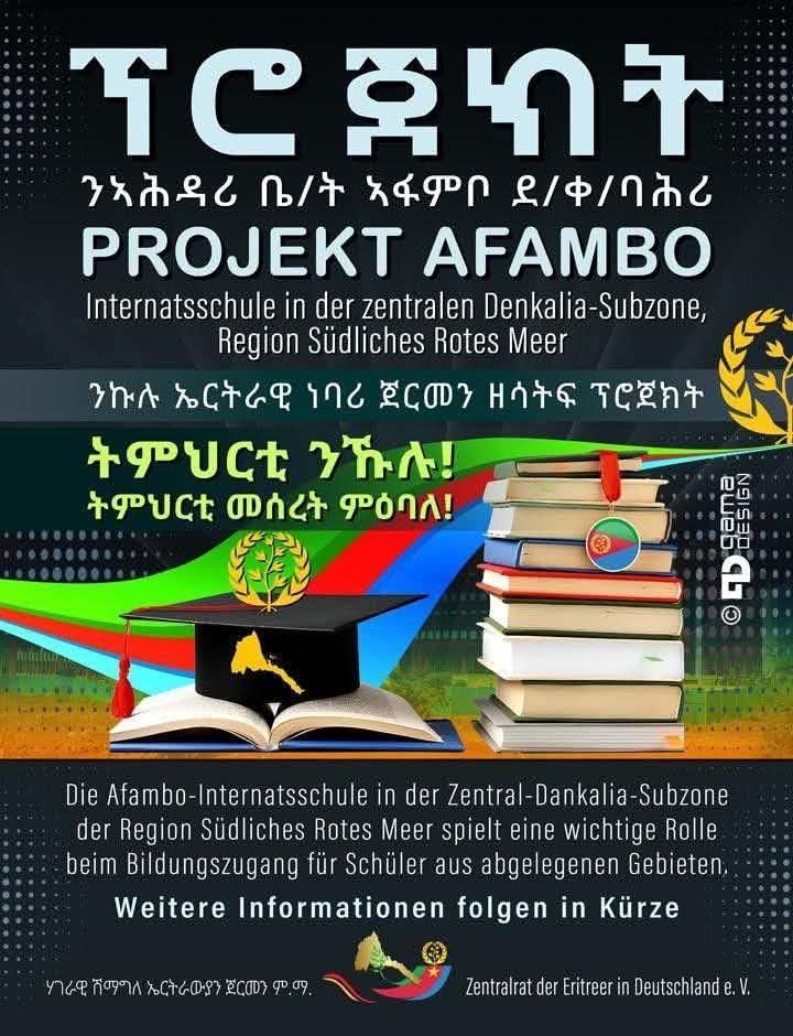 EllamellaMg's tweet photo. A timely and fulfilling projects by all #Eritreans residing in the Diaspora.
Ein zeitnahes und erfüllendes Projekt aller #Eritreer, die in der Diaspora leben.
Leave no one behind
ሰብካ ተማላእ
#Migoraib #Afambo #Tio #Akurdet
#መስመርናድርዕና
#OurCohesionOurArmour". https://t.co/62pRVkVH7V