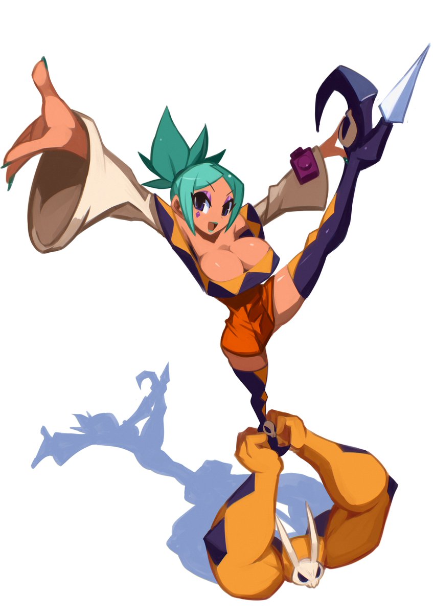 JcnJulian's tweet photo. Commission for Anonymous!

- Cerebella from Skullgirls - https://t.co/RvZgyPE0f2