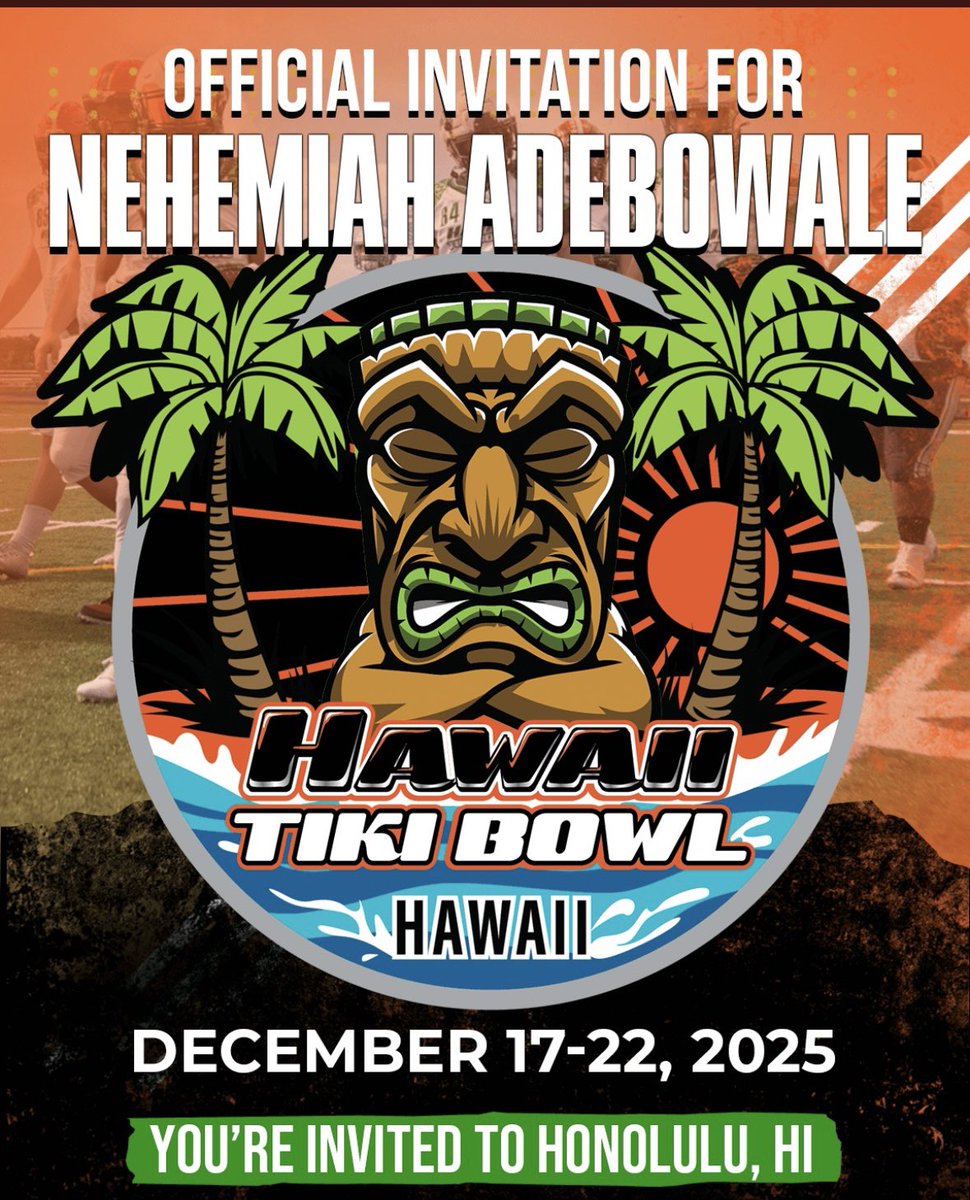 Blessed to receive an invitation to the Hawaii Tiki Bowl!!! <a href="/HawaiiTikiBowl/">Hawaii Tiki Bowl</a>