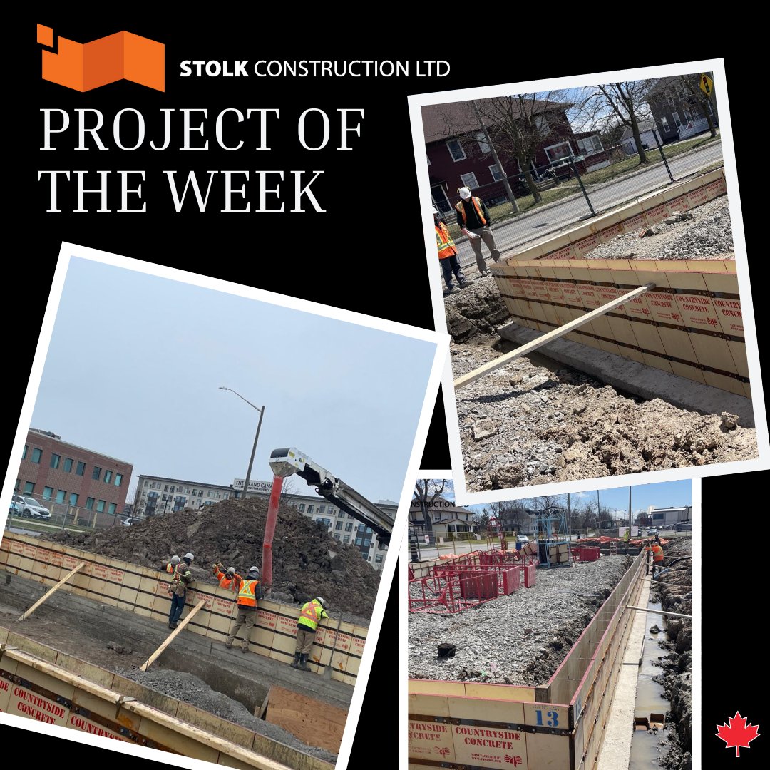 StolkLTD's tweet photo. Project of the Week

3 unit plaza at 425 King St. in Welland.

Progress: Footing and foundation walls poured.

#StolkConstruction #BuildingYourSuccess #Progress #ICI #Niagara #Construction https://t.co/jaUB971po5