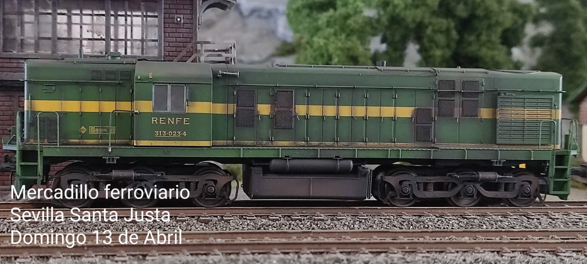 infoasaf's tweet photo. Comunicamos que el próximo domingo 13 de abril el Ferrocarril del Alamillo no abrirá sus instalaciones. En cambio el mercadillo ferroviario de la Estación de Santa Justa si se celebrará el domingo 13 en su horario habitual de 9:00 a 13:30 horas. https://t.co/CNajqTIizJ