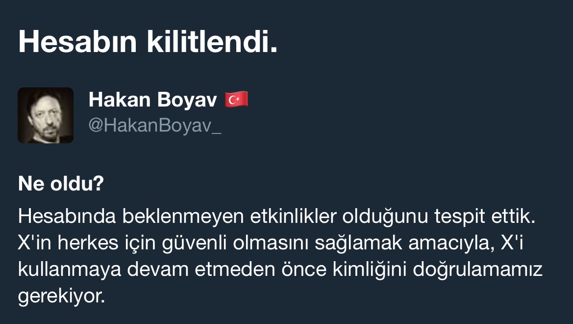 Hakan Bostancı tweet media