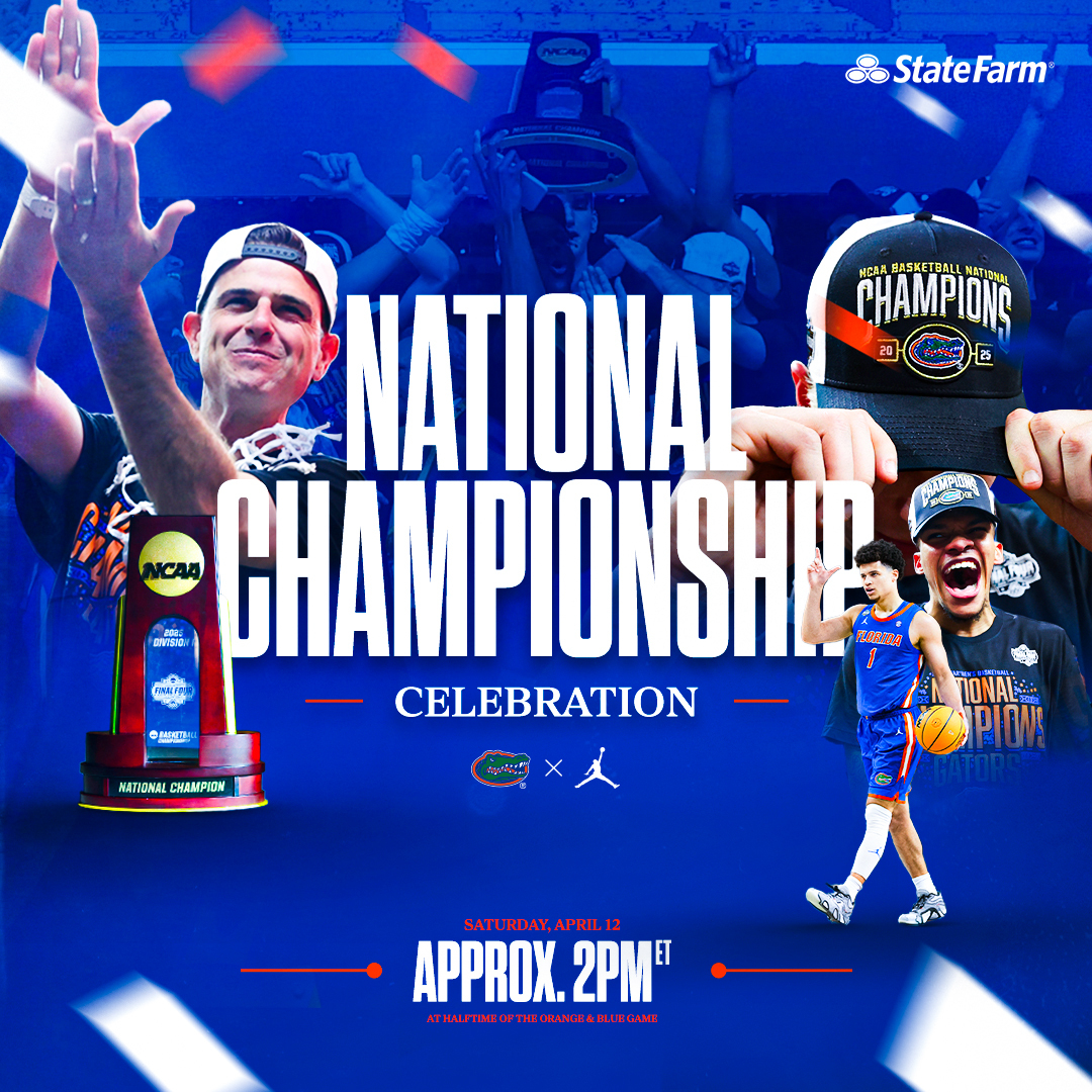 see ya saturday 🙌

📰: floridagators.com/news/2025/4/10…

#GoGators | <a href="/StateFarm/">State Farm</a>