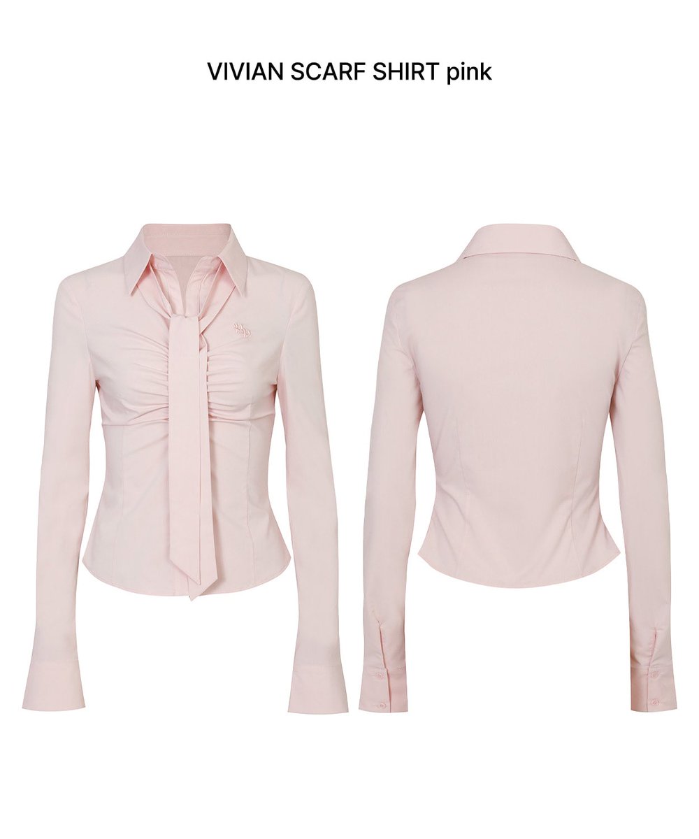 aespaclosett's tweet photo. 250325 휠라 #닝닝 #NINGNING 
페인오어플레져 VIVIAN SCARF SHIRT pink https://t.co/sJ5lr8WQuv
페인오어플레져 CHARLOTTE PLEATS SKIRT grey https://t.co/51KFE5MZJ5 https://t.co/AOWS38zynW