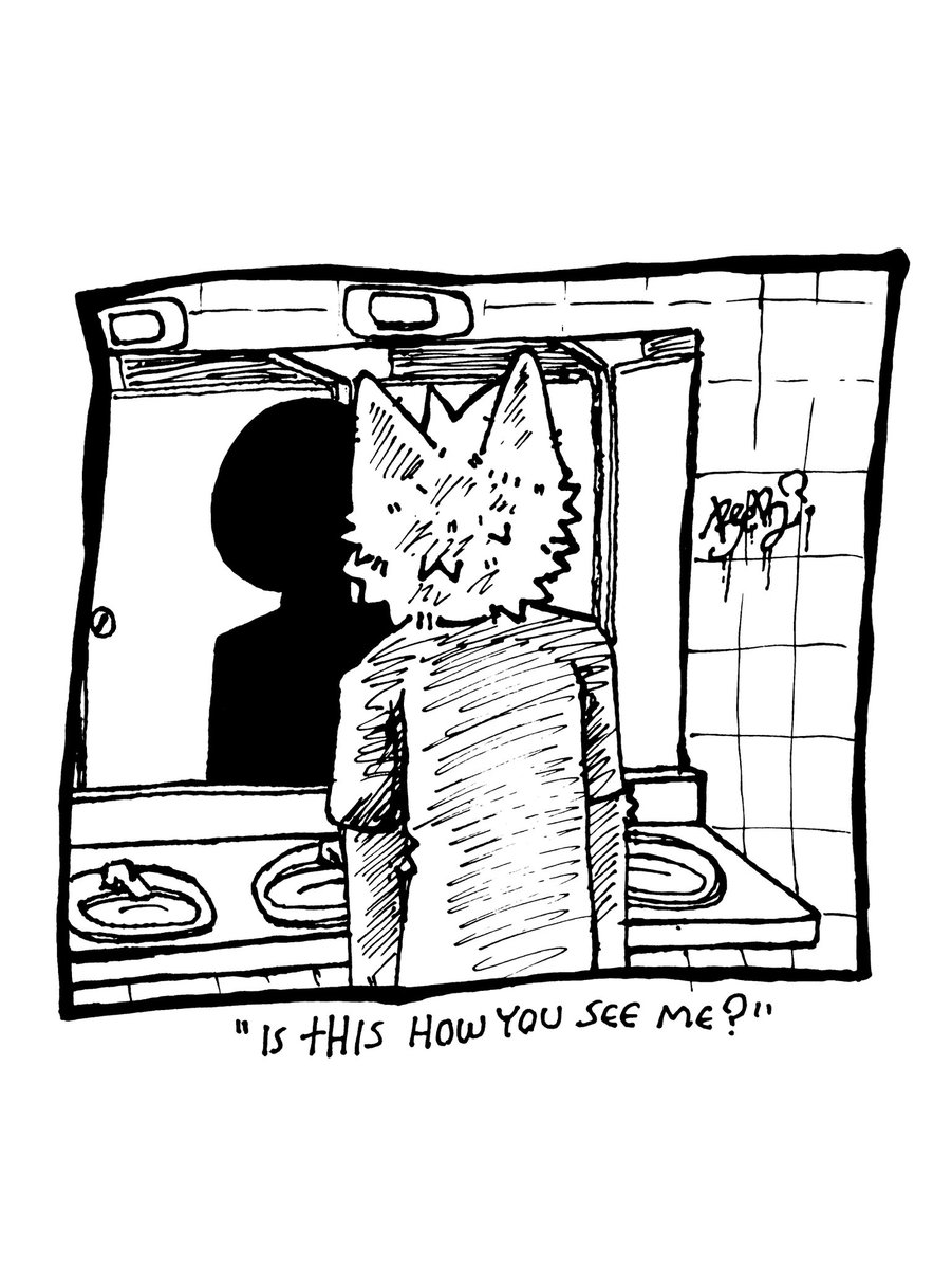 GrimDraws's tweet photo. "is this how you see me?"

#furry #furryart #fursona #furrycomic https://t.co/UyfVtONhkz
