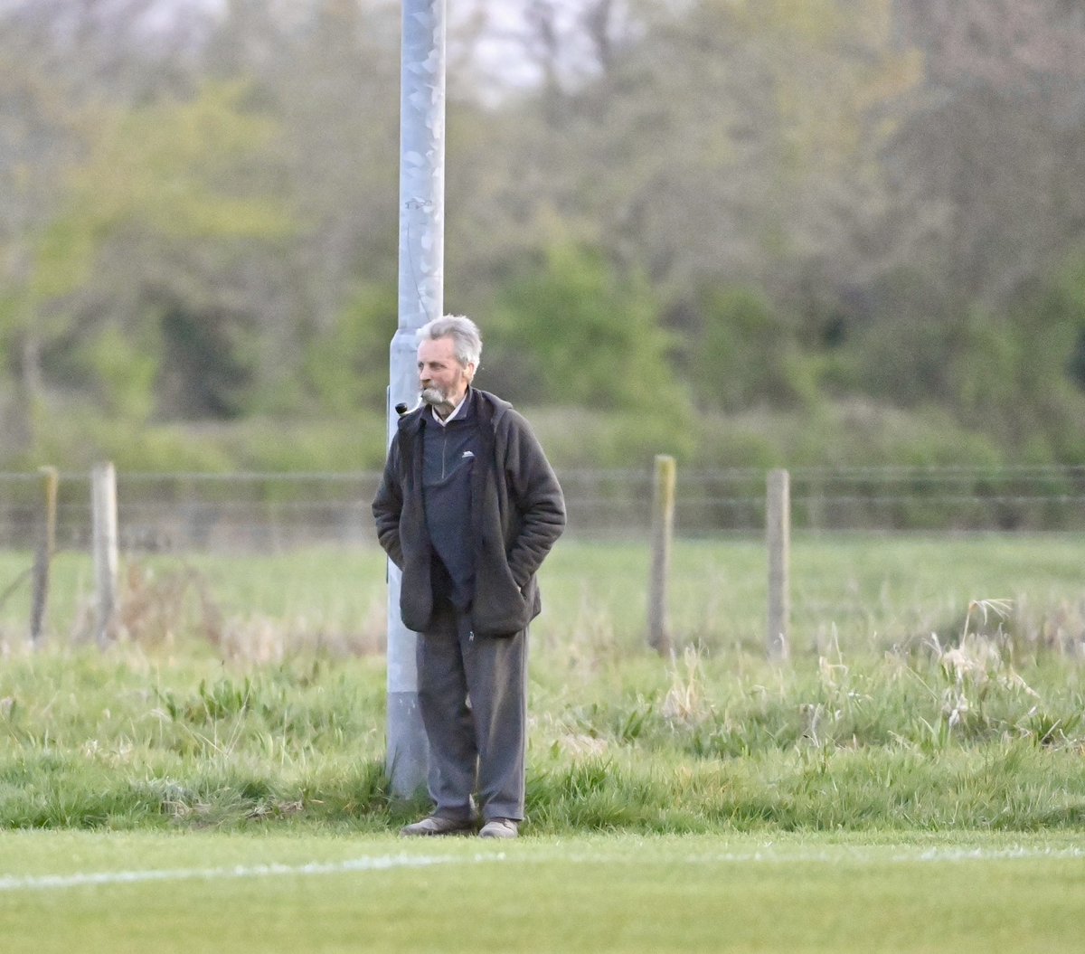 Malachy O’Hanlon was present as usual tonight to watch <a href="/DerrytreskGAC/">Derrytresk GAC</a> A long serving player who always brought the boots with him long after retirement, in case he needed to tog and he often did. Was also club referee and still helps out around the club. Fíor Gael agus Laoch.