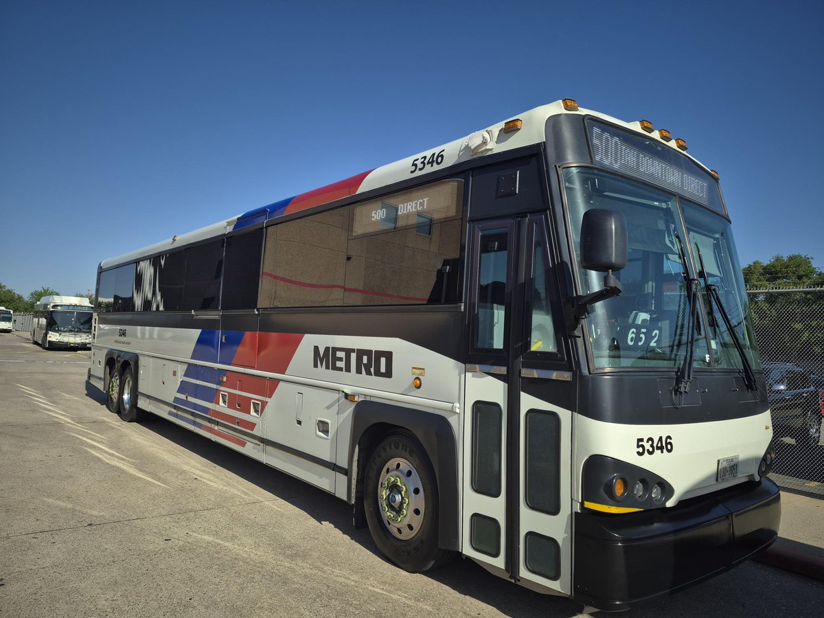 METROHouston's tweet photo. ✈️ Getting to @IAH just got easier! ✈️
Starting April 13, hop on METRO's new 500 IAH Downtown Direct route right from @DowntownHouston at the @GRBCC to IAH Terminal C — all for just $4.50 one way. 🚌
Click here to learn more: https://t.co/DN6pqDc2sZ.
#METRONow @HoustonFirst https://t.co/pe4rPu7InV