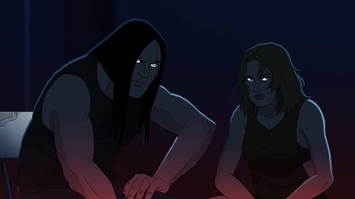 s0_sm0l's tweet photo. Figuring out the colors for this one was fun!! I wanna draw Niki and Nathan hanging out and annoying each other more lol #mtl #screencapedit https://t.co/OPXc2hGnKk