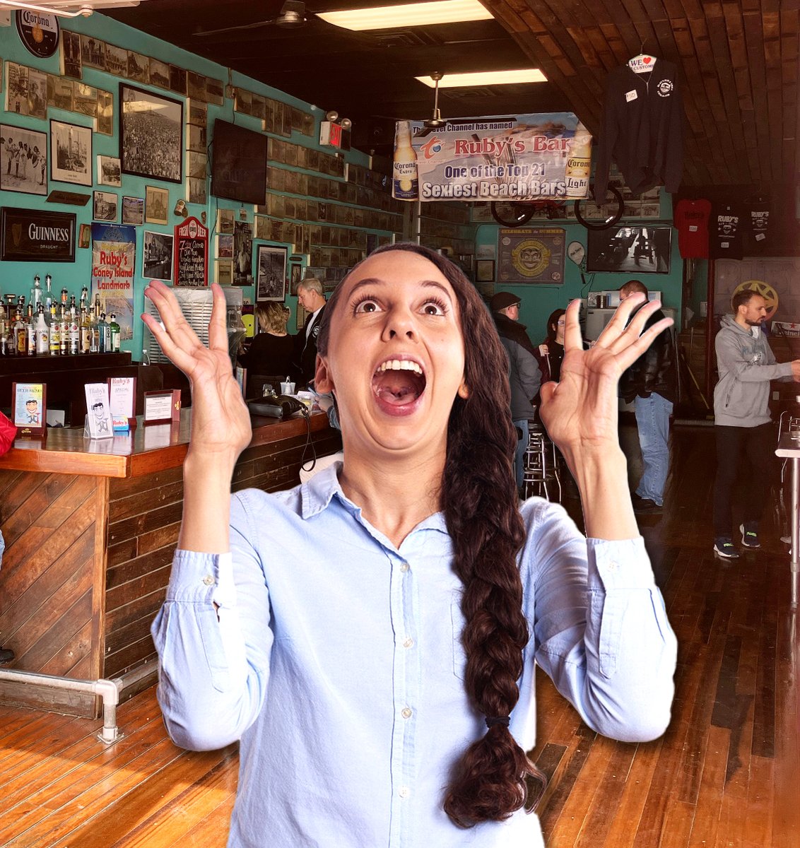 RubysBarGrill's tweet photo. Know what's even better than wknds @ @RubysBarGrill? WEEKDAYS @ Ruby's Bar & Grill! Starting April 14, Ruby's will B open 7 DAYS A WEEK! ๐ C U on the #ConeyIsland Boardwalk 11-7 this wknd (weather permitting) AND 11-6 Monday thru Friday! ๐ป #WeekendFun #WeekdayFun #FoodAndDrinks https://t.co/kSda0uy6pb