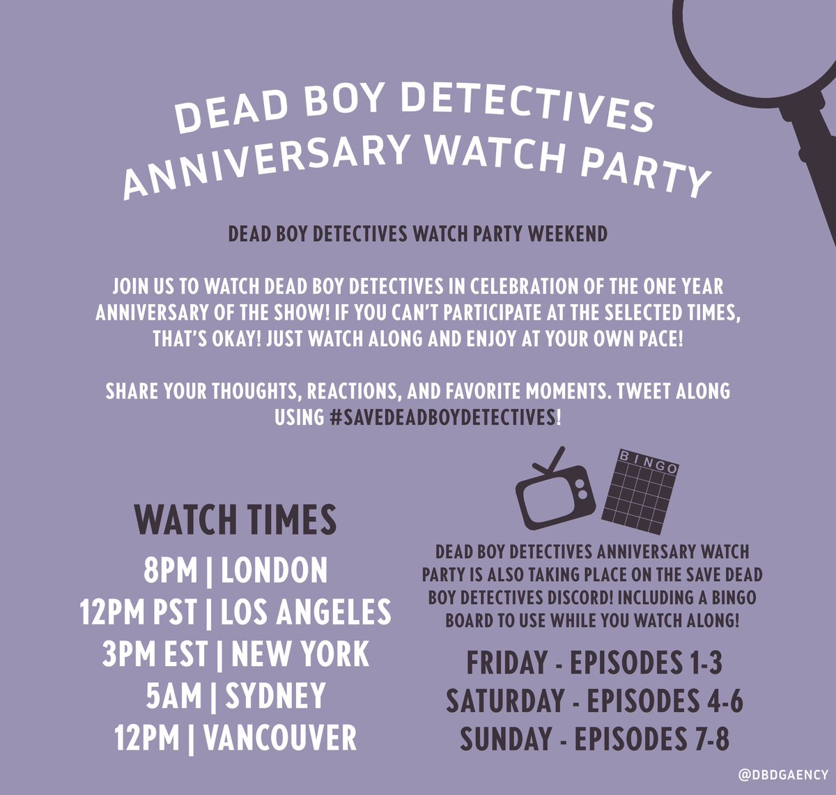 Dead Boy Detective Agency tweet media