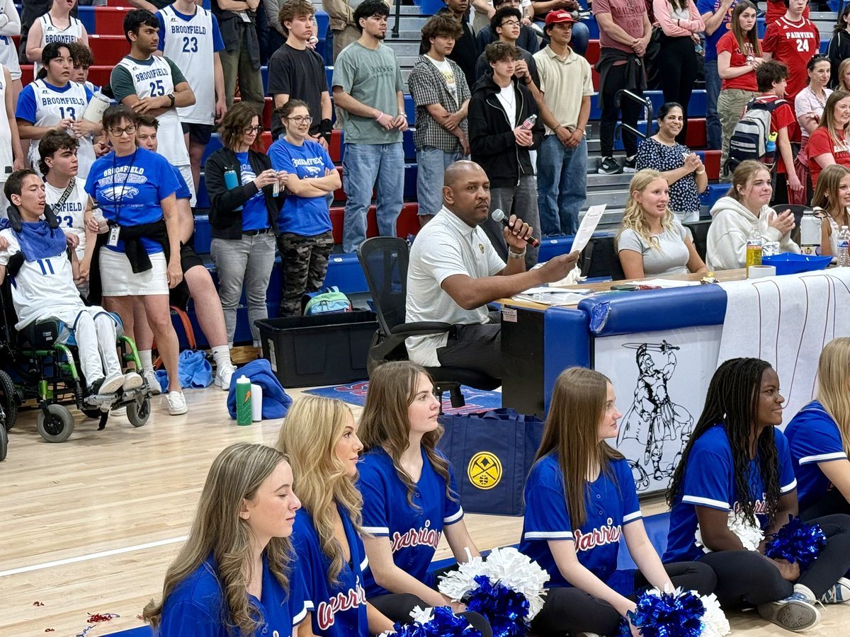 Centaurus Athletics & Activities (@wearecentaurus) on Twitter photo A huge thank you to Denver Nuggets PA announcer Kyle Speller for emceeing our BVSD Unified Senior Day! Our students and community greatly appreciated your time and energy!!!
<a href="/BVSDcolorado/">Boulder Valley School District</a> <a href="/KyleSpeller/">Kyle Speller</a> A huge thank you to Denver Nuggets PA announcer Kyle Speller for emceeing our BVSD Unified Senior Day! Our students and community greatly appreciated your time and energy!!!
<a href="/BVSDcolorado/">Boulder Valley School District</a> <a href="/KyleSpeller/">Kyle Speller</a>