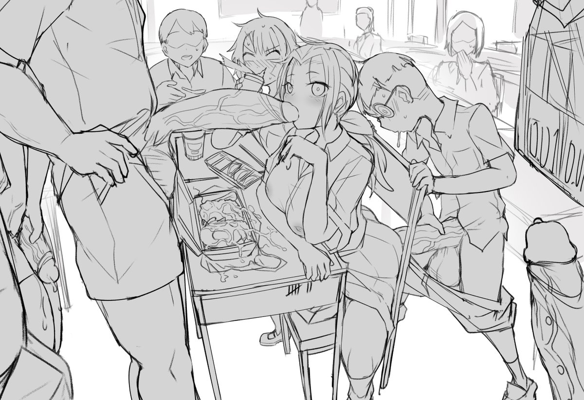 [OC]Moo lunch-sharing time.🍆💢💦✨
#rkgk