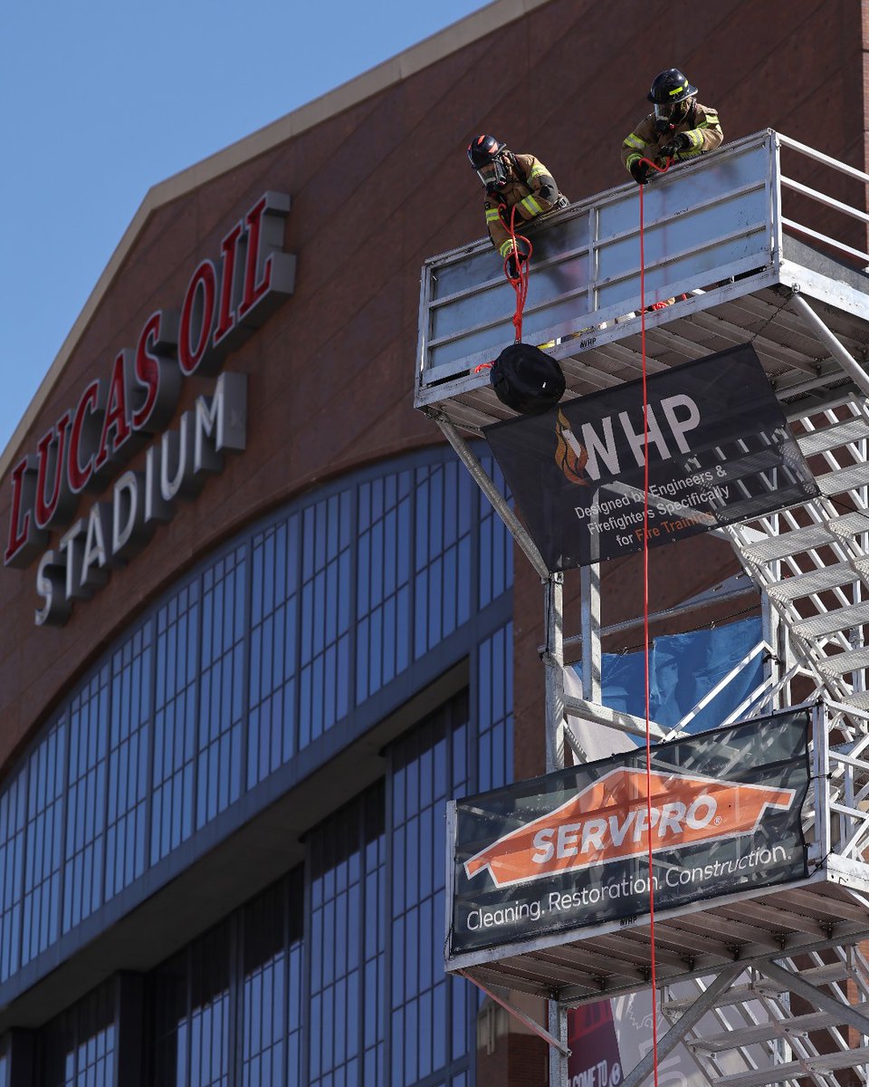 The energy at the SERVPRO FCL Season Opener is unmatched! Firefighters from all over have packed into FDIC International conference to cheer on the competitors. Individual qualifiers are in the books — today it’s on to tandem and relay events while we look forward to Friday’s
