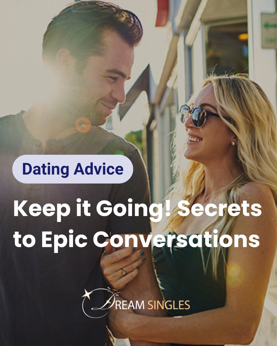 dreamsingles_'s tweet photo. Good vibes, great convos 💕 Discover how to keep the sparks flying with smooth, meaningful chats. Your next unforgettable conversation starts here 👉 https://t.co/DHWHTWuAoU

#DreamSingles #DatingAdvice #FlirtSmart #RealConnections #TalkTheTalk #DatingTips #EpicConversations https://t.co/kB1ud67Sre