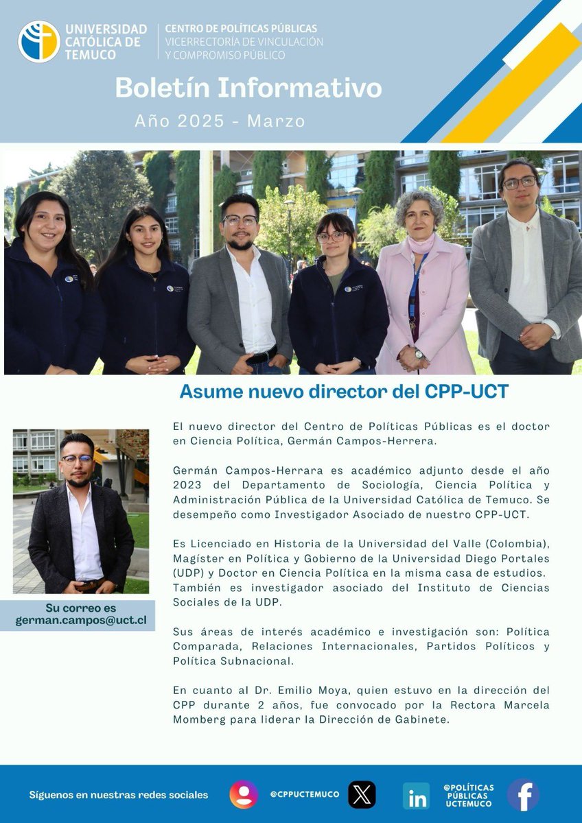 Centro de Políticas Públicas UC Temuco tweet media