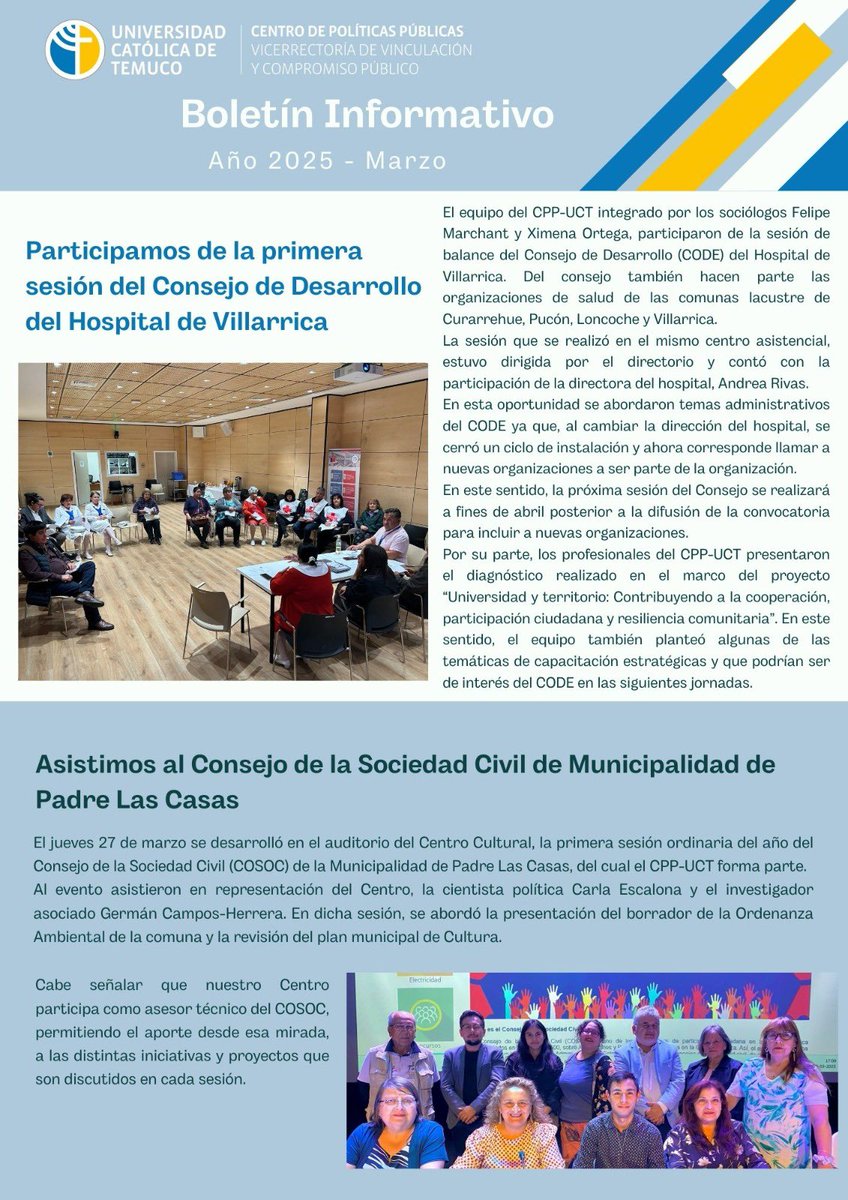 Centro de Políticas Públicas UC Temuco tweet media