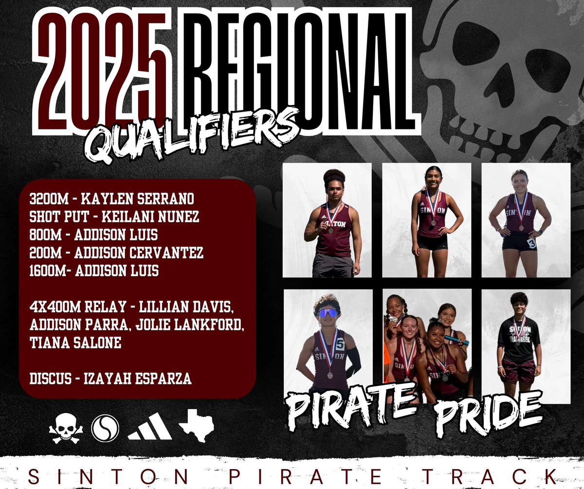 Sinton Pirate XC & Track (@sinton_track) on Twitter photo 