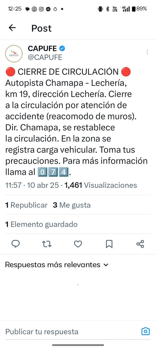Netoman86's tweet photo. @CAPUFE  @pizcalli @El_Universal_Mx @nmasforo 
Díganle a CAPUFE, QUE HAY PERSONAS Vulnerables PARADAS EN ESA AUTOPISTA, QUE SON UNOS INEPTOS Y SOLO SE DEDICAN A LUCRAR EN ESA AUTOPISTA CARA.  PDT.  PUEDES BORRAR LO QUE QUIERAS, PERO Internet TIENE OTROS DATOS. https://t.co/NyzGmDjQ8a