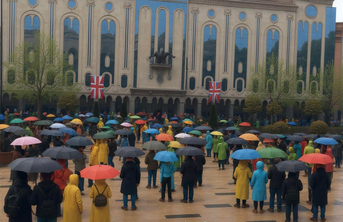 SamBayramova's tweet photo. Rustaveli, Tbilisi
134 th day of #GeorgiaProtests https://t.co/pbs7giluq2