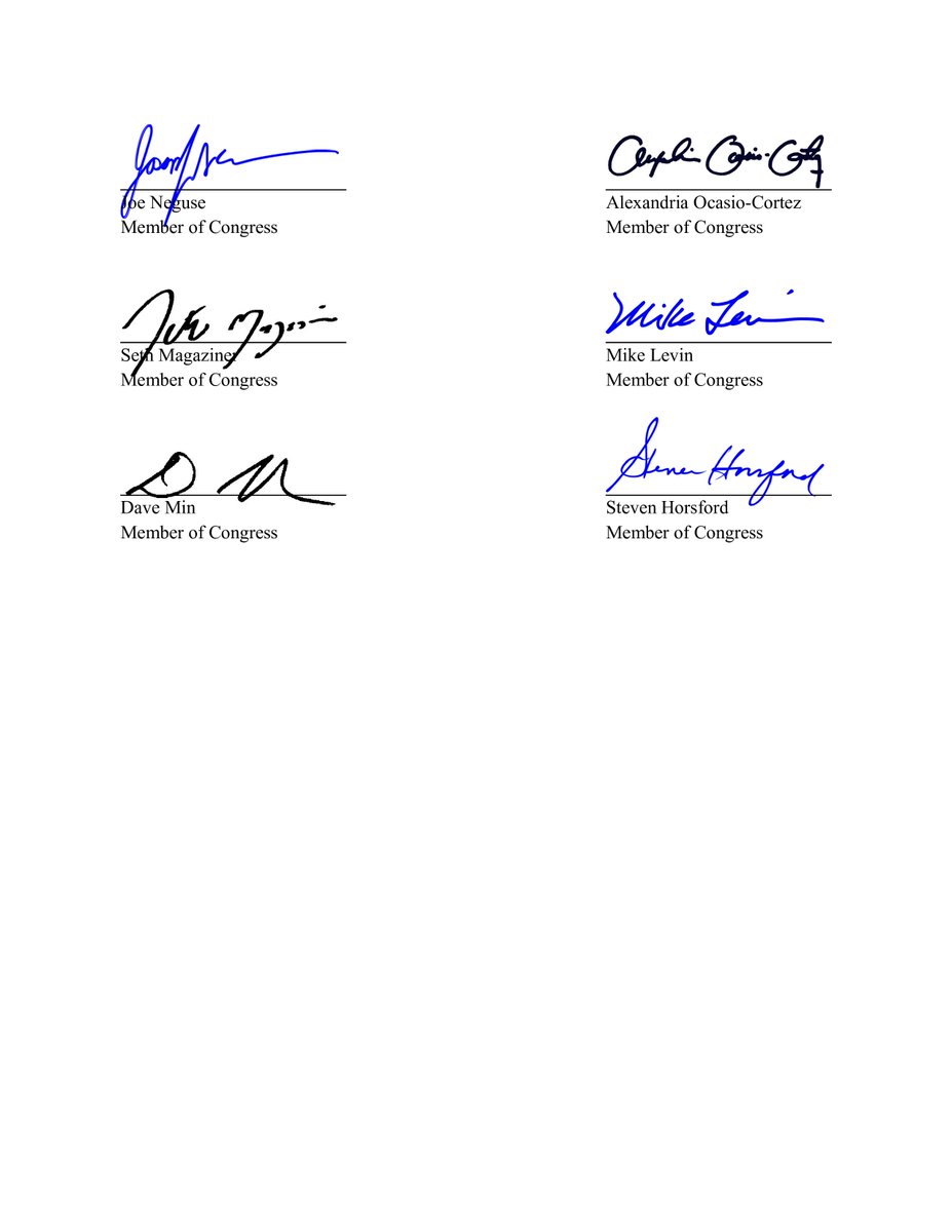 RepJoeNeguse's tweet photo. Members of Congress shouldn’t be trading stocks.

Period. Full stop.

The Speaker must take action to ensure all member trades during Trump’s tariff chaos over the last week are disclosed IMMEDIATELY.

And put our legislation to ban stock-trading on the House Floor for a vote! https://t.co/0k46NQoPNq