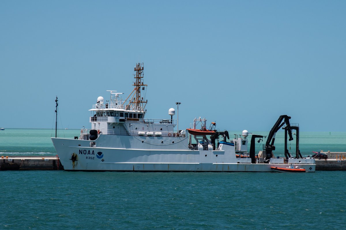 Welcome to Key West @NOAAShipNancyFoster. We’re happy to host your port of call on the way to work in the Gulf.
