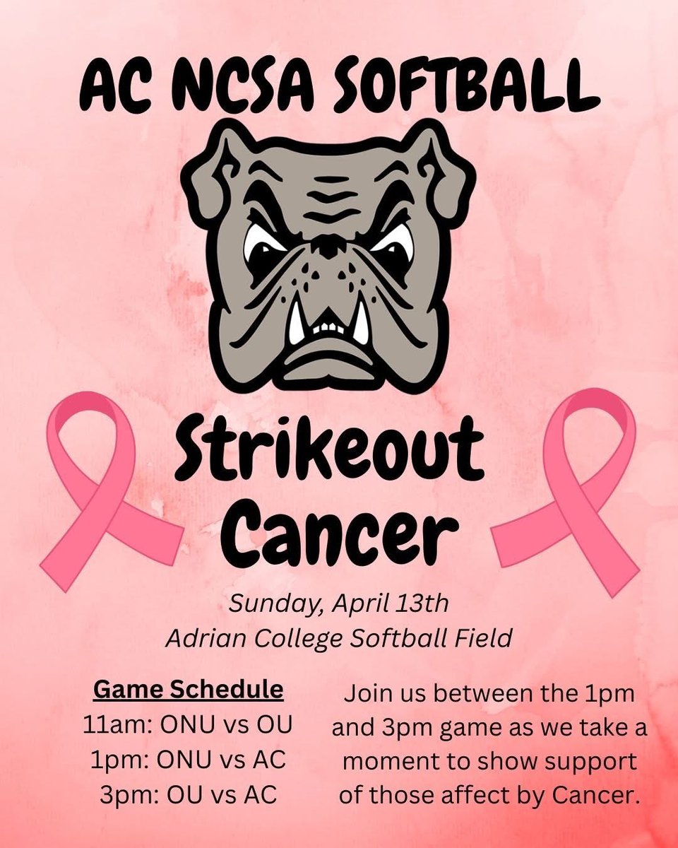 Adrian College NCSA Softball (@ac_ncsasoftball) on Twitter photo 