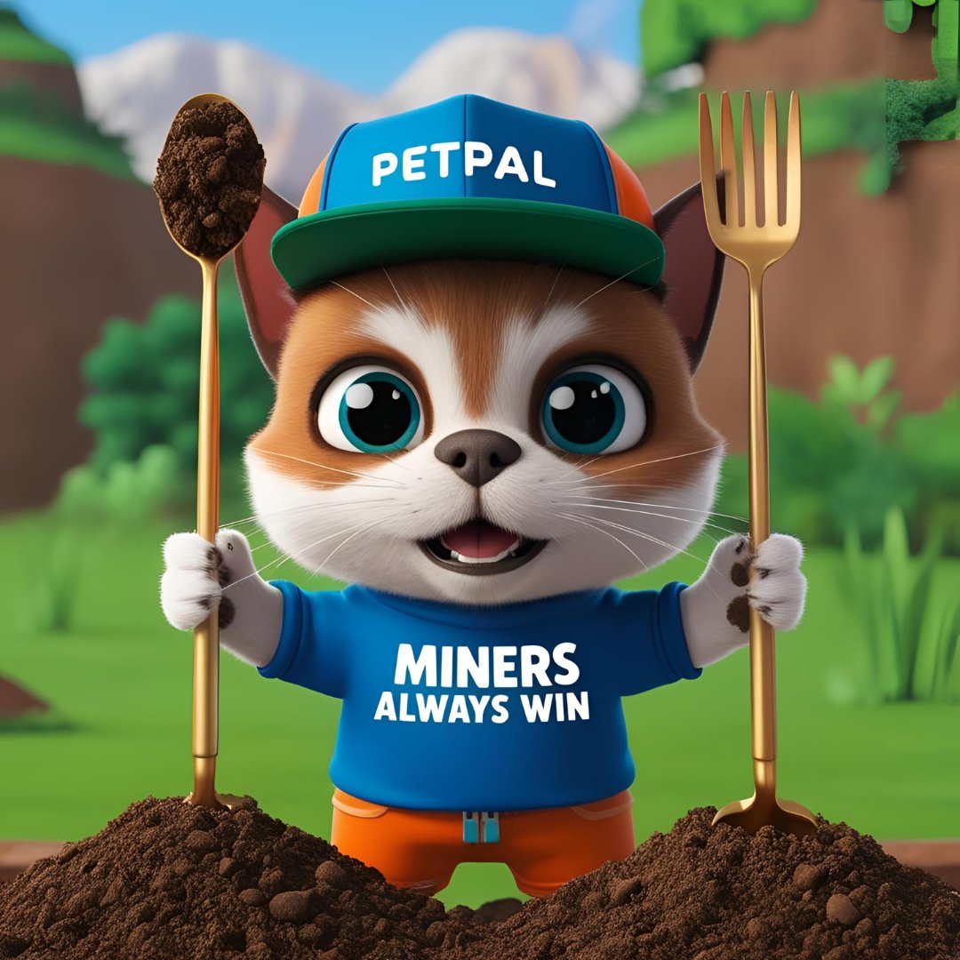 Petpal_world's tweet photo. 📣 Exciting Announcement for the PetPal Community! 🌟

We are thrilled to announce our Highest Yield Competition! 🎉

Get ready to showcase your mining skills as participants will compete to see who can mine the most over the next two weeks.

🏆 Prizes:

1st Prize: 1000,000 PetPal
2nd Prize: 400,000 PetPal
3rd Prize: 100,000 PetPal

🗓 Event Dates:

Starts: April 11th
Ends: April 25th

You can also visit the Leaderboard to see the highest-performing miners and track your progress!

Tips to Boost Your Mining:

• Boost Your Mining System: This is the easiest way to increase your mining earnings. There are five boosting levels in the app, and you only need to boost once at each level to update your mining speed.

Get ready to put your skills to the test and maximize your mining potential! May the best miner win! 💪✨