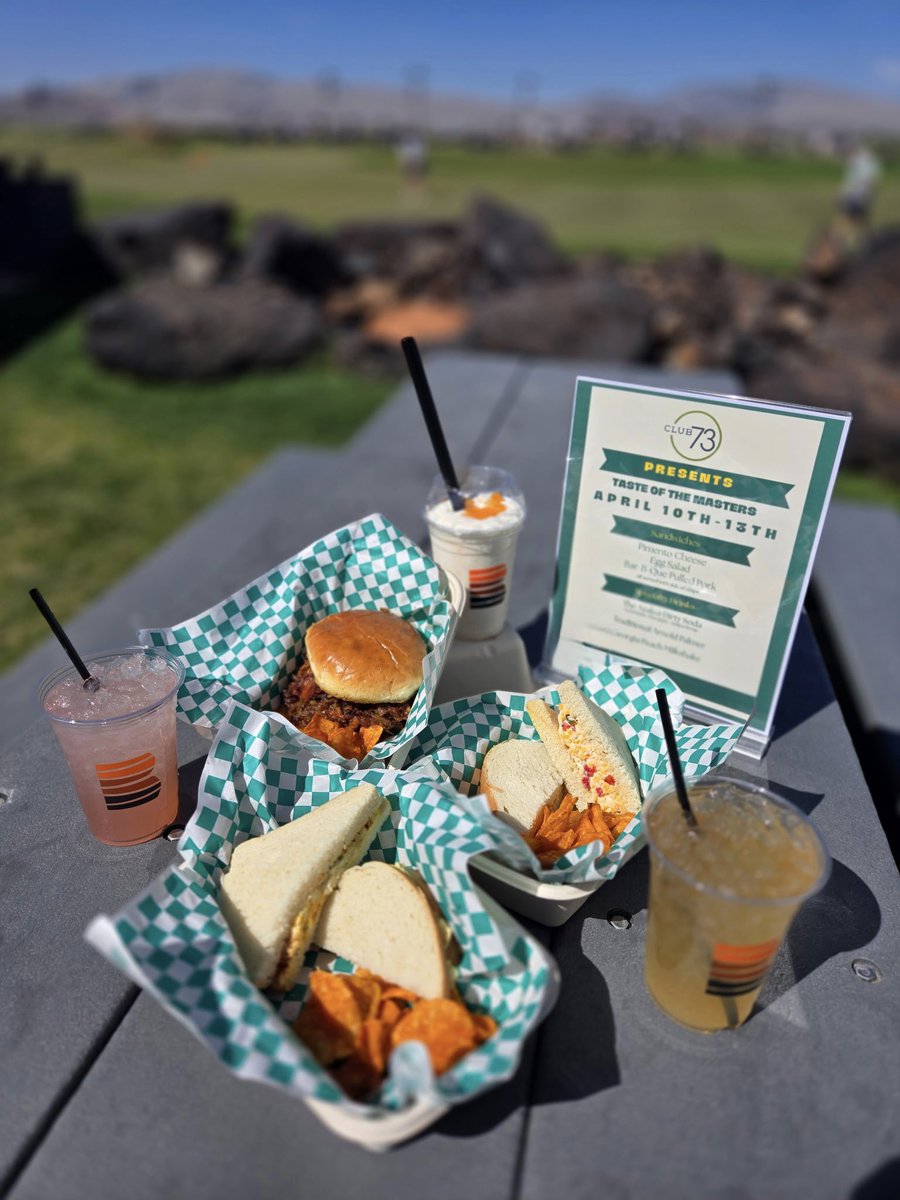 BlackDesertUT's tweet photo. Swing by Club 73 for a taste of The Masters this weekend! ⛳️ https://t.co/M7N4ew90qr