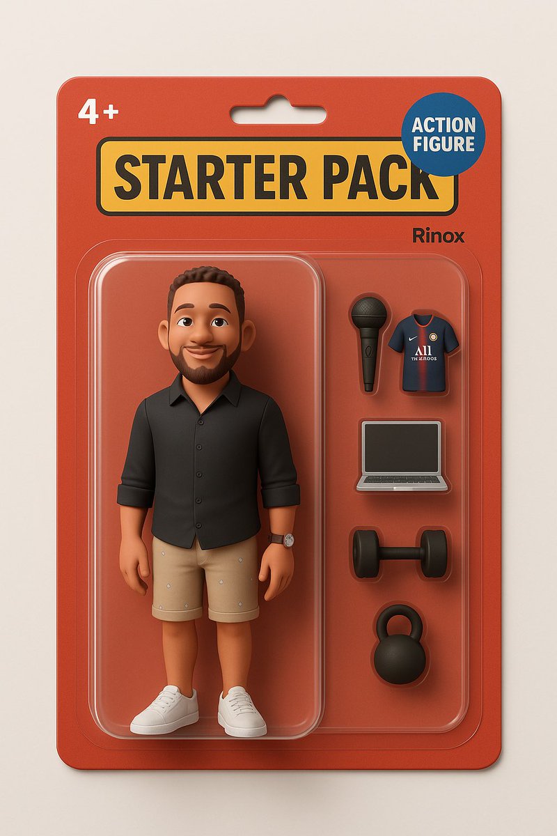 Allez on se laisse prendre au jeux! Rinox stater Pack à la base même #StarterPack #psg