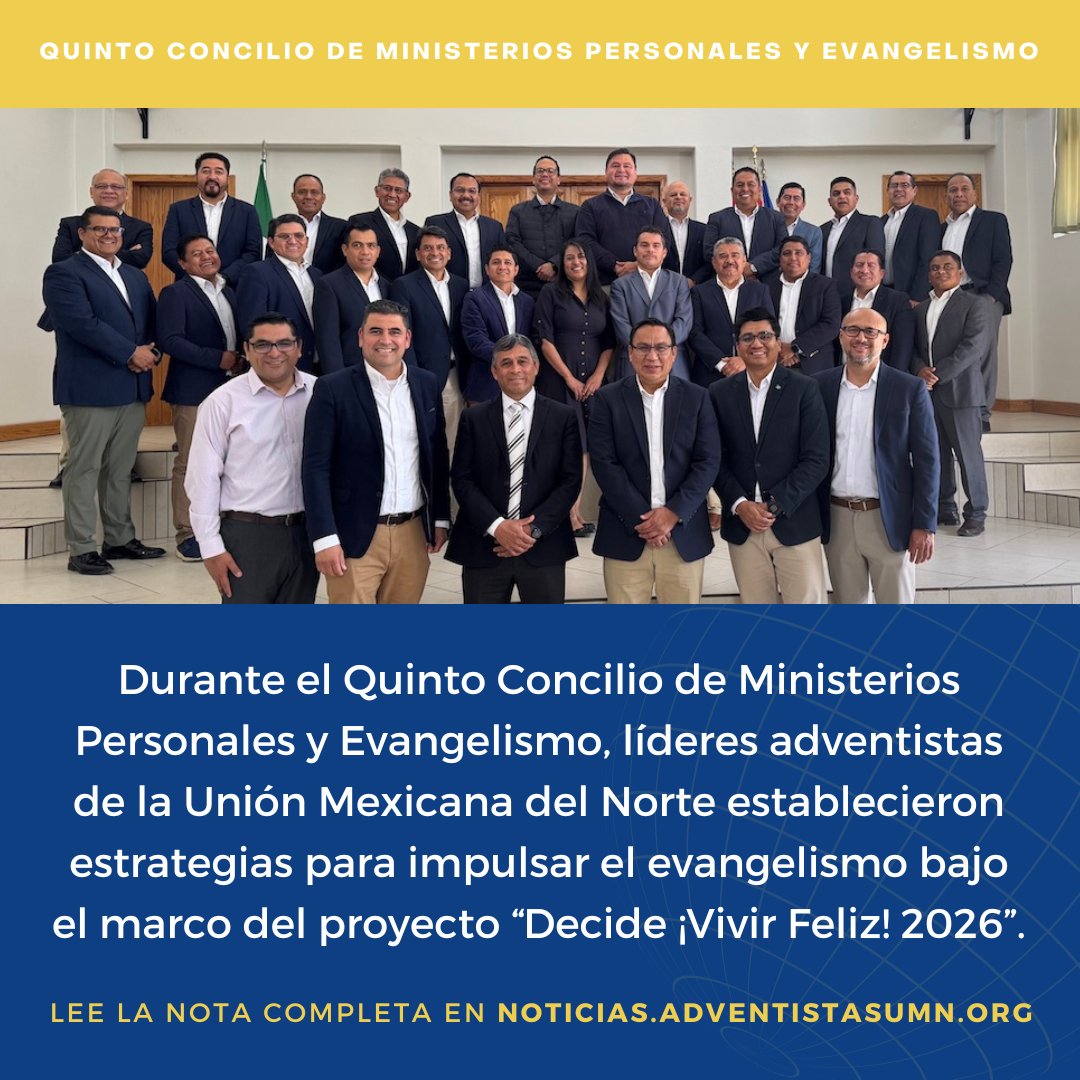 Lee la nota completa en bit.ly/3Eg0385
#AdventistasUMN #NoticiasUMN