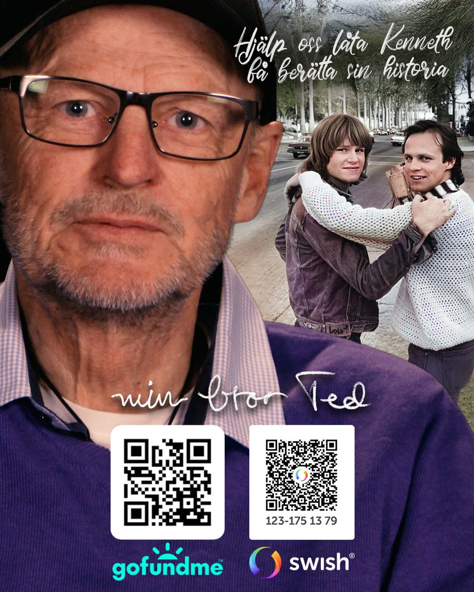 teddokumentar's tweet photo. Se massor av fina klipp ur vårt unika material på vår Substacksida: https://t.co/QbqWexxeTA
#tedgärdestad #kennethgärdestad #minbrorted #dokumentärfilm #crowdfunding https://t.co/uAllsazRGz