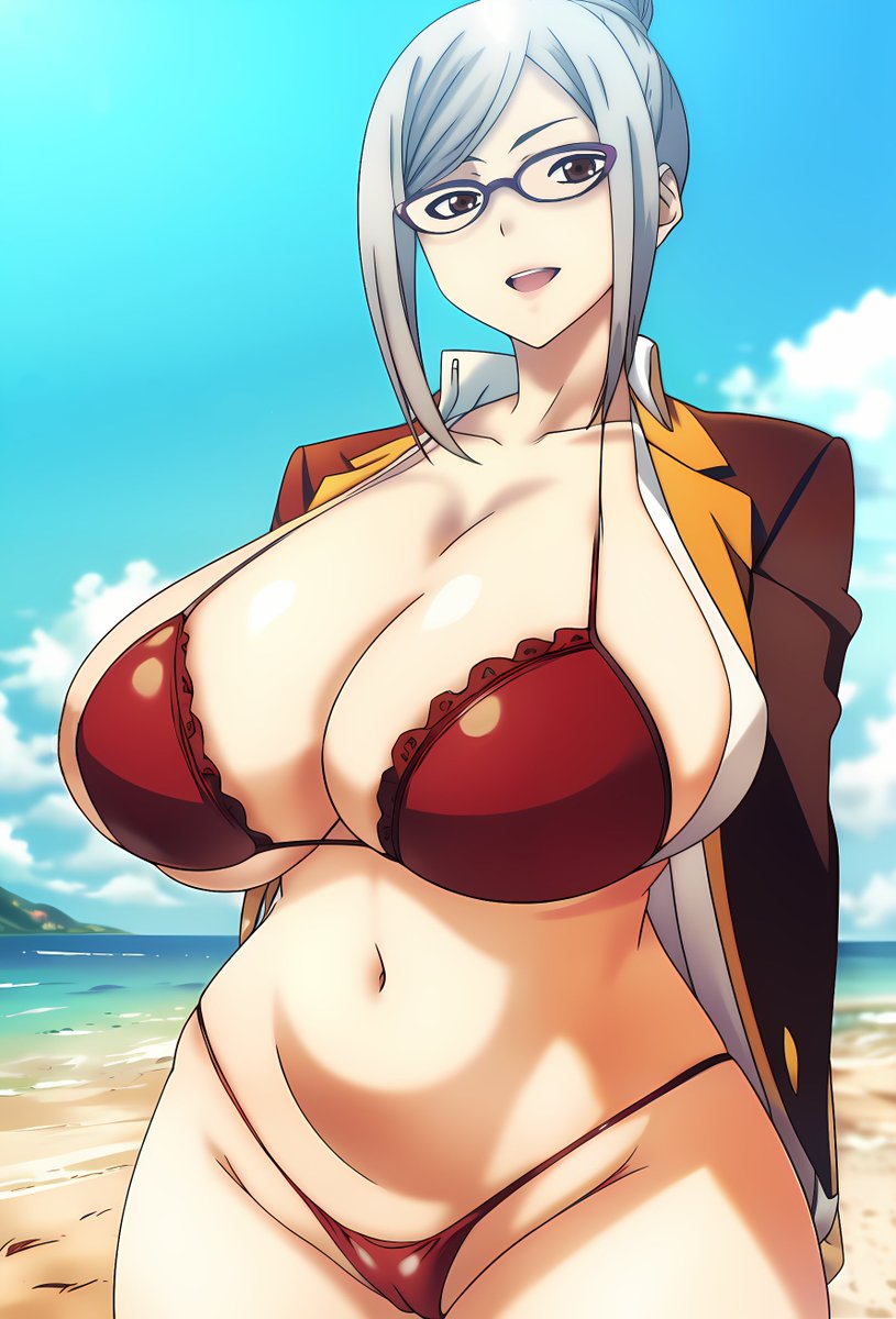 ArteEcchi's tweet photo. Nombre: Meiko Shiraki
Anime: Prison School https://t.co/WqJV7F1p5G