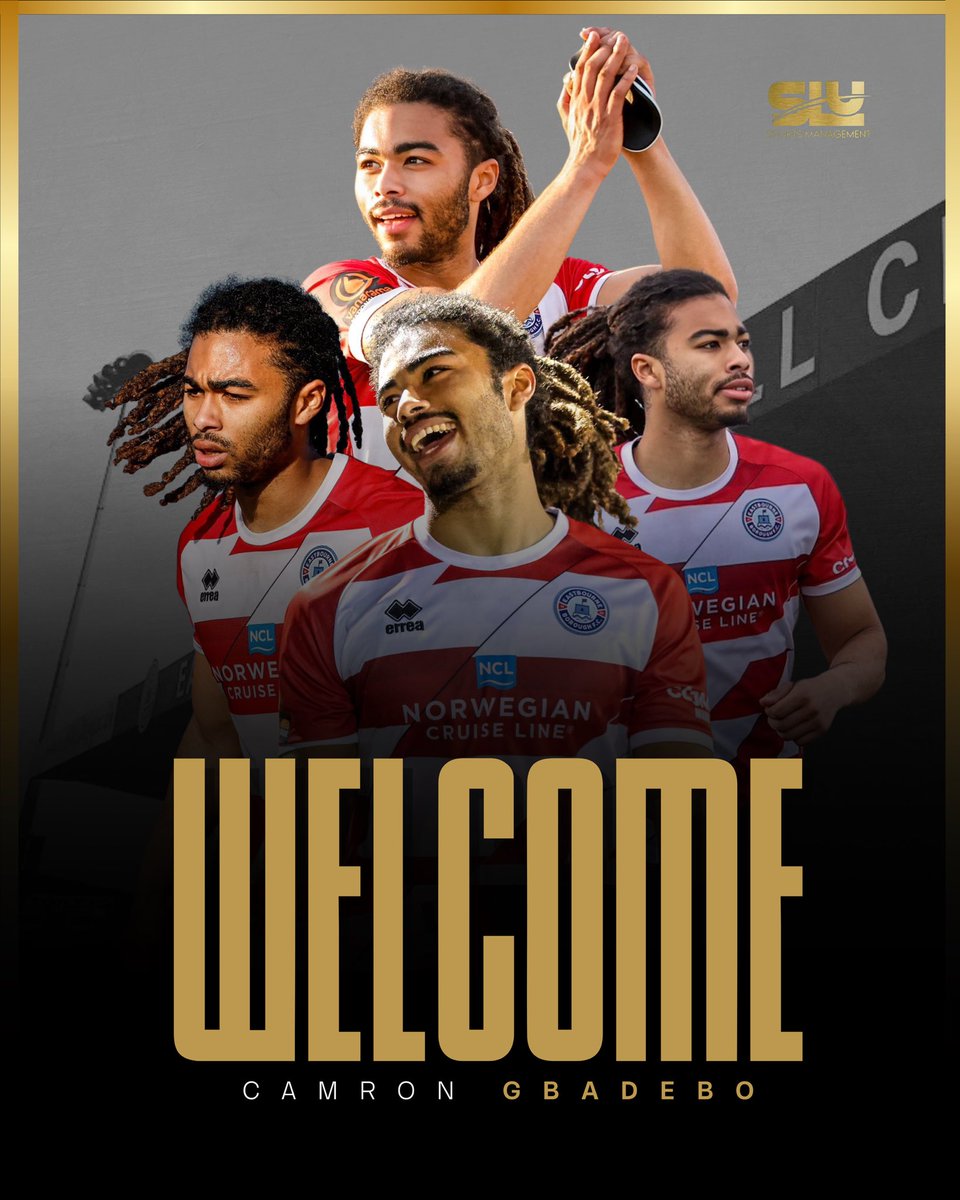 ✅📝 Delighted that Eastbourne Borough centre-back Camron Gbadebo has joined us at Stars Like Us!

Welcome to the team  <a href="/CamronGbadebo/">CIG</a> - excited for the future ahead 🙏