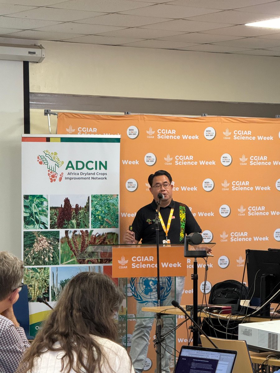 50% food insecure. Only 20% access improved crops.
#ADCIN is transforming this dryland reality-collaboration is our catalyst.

At #CGIARScienceWeek, we shared our approach to dryland resilience: co-create, co-design, co-develop, co-innovate &amp; co-advance.

<a href="/CIMMYT/">CIMMYT</a>