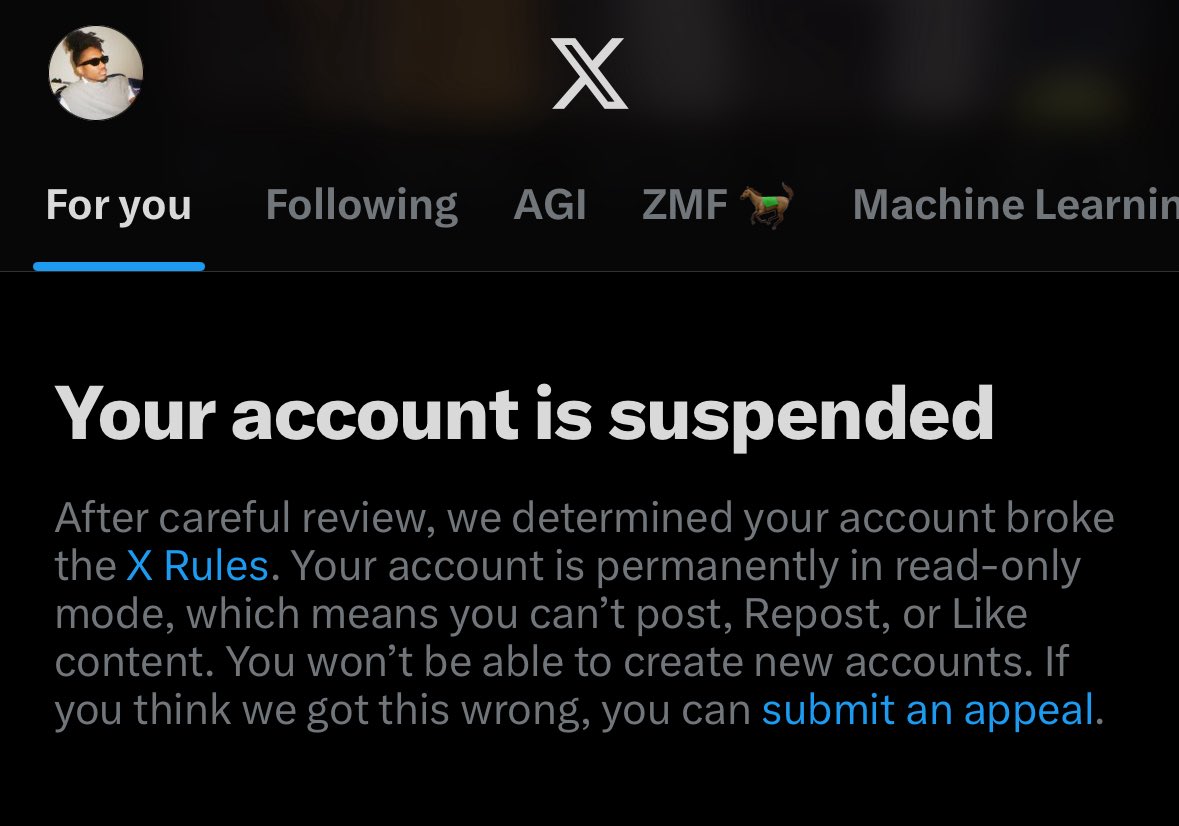 the_pvth's tweet photo. The boss acc has been suspended if you were wondering. 

Maybe time for him to LOCK IN !! 🔐 https://t.co/Qfc8E0U7rU